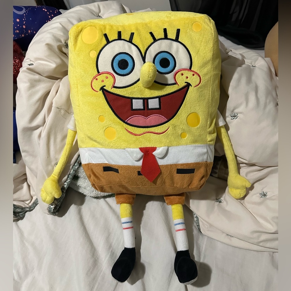 spongebob squarepants plushie